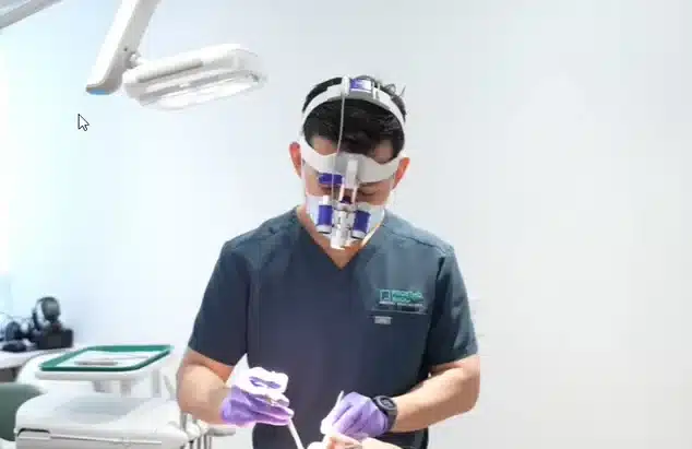 Dr Shin Working On An All-On-X Case In Maryland and Virginia